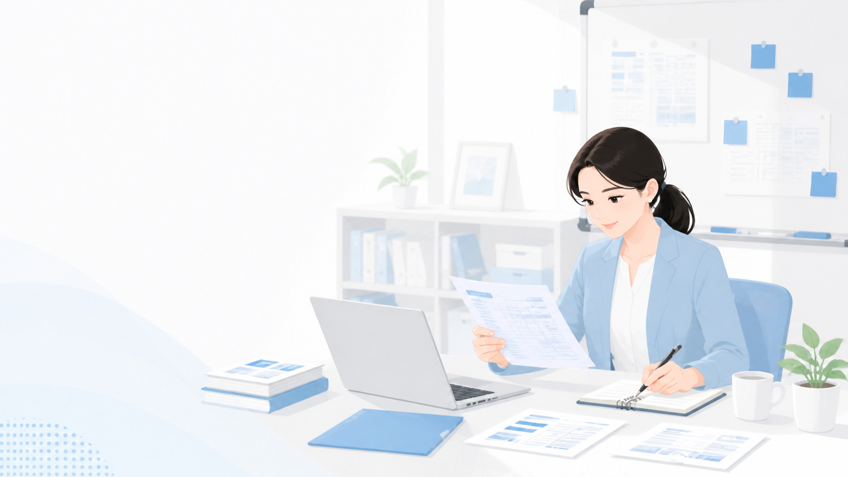 学校・学習塾の業務イラスト